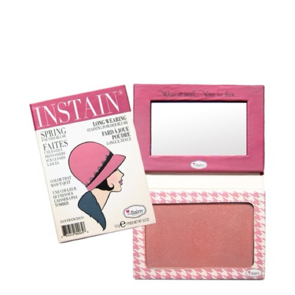 Discontinued theBalm INSTAIN Blush Houndstooth